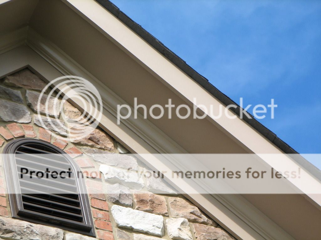 Gable - no perforations